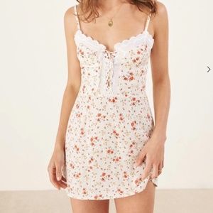 Reformation 'Reid" Lace Mini Dress - Size 0